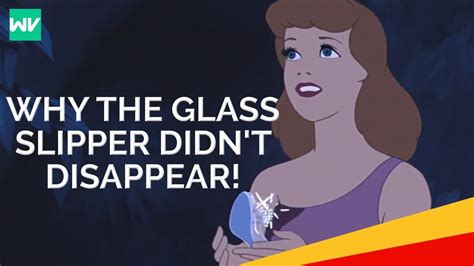 Why didn't Cinderella glass slipper turn back into a crappy shoe 